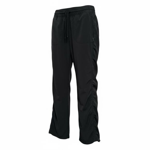 Athleta La Viva Ruched Jogger Black Pants size 10 - Picture 3 of 9